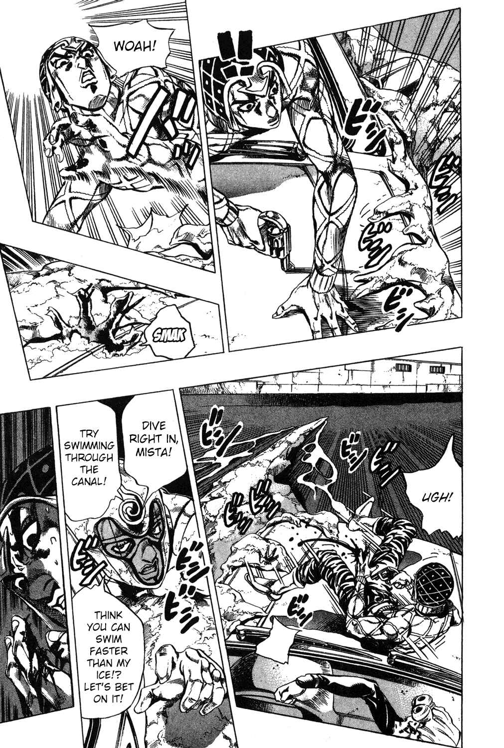 JoJo no Kimyou na Bouken: Part 5 - Ougon no Kaze Chapter 72 - Page 9