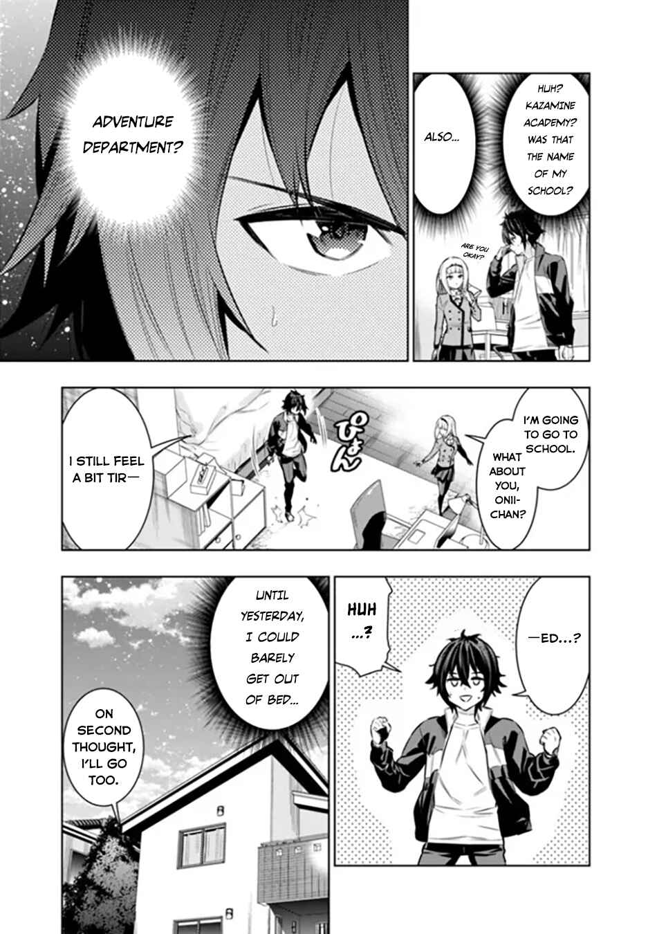 Logout Shita no wa VRMMO ja Naku Honmono no Isekai deshita: Genjitsu ni Modotte mo Status ga Kowareteiru Ken Chapter 2 - Page 12
