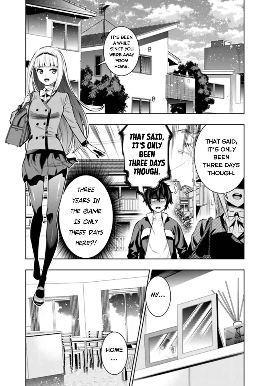 Logout Shita no wa VRMMO ja Naku Honmono no Isekai deshita: Genjitsu ni Modotte mo Status ga Kowareteiru Ken Chapter 2 - Page 4
