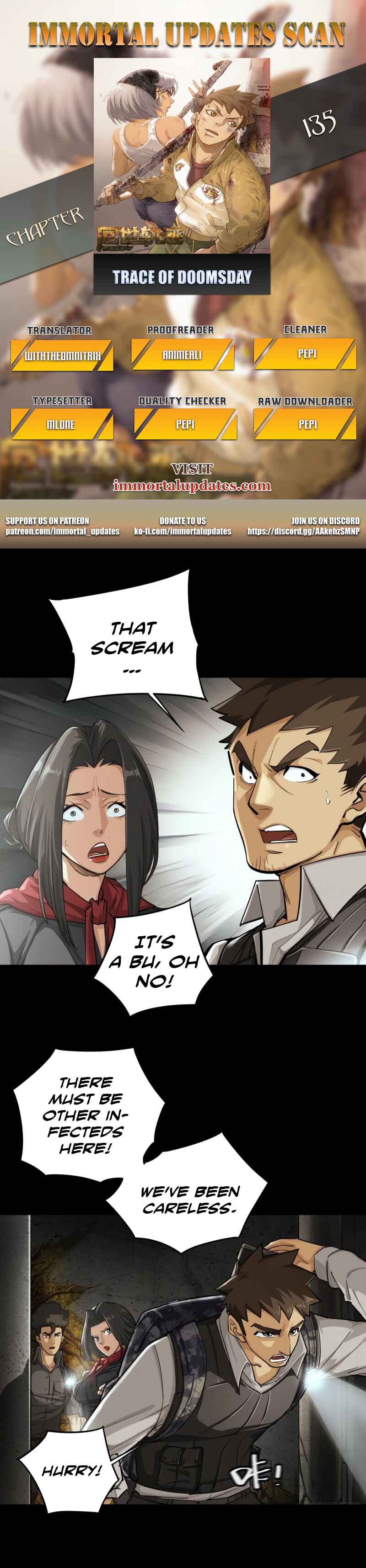 Trace of Doomsday Chapter 135 - Page 1