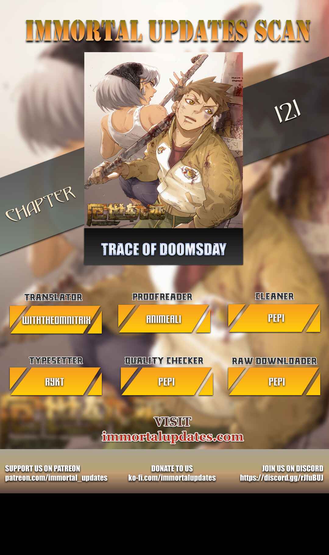 Trace of Doomsday Chapter 121 - Page 1