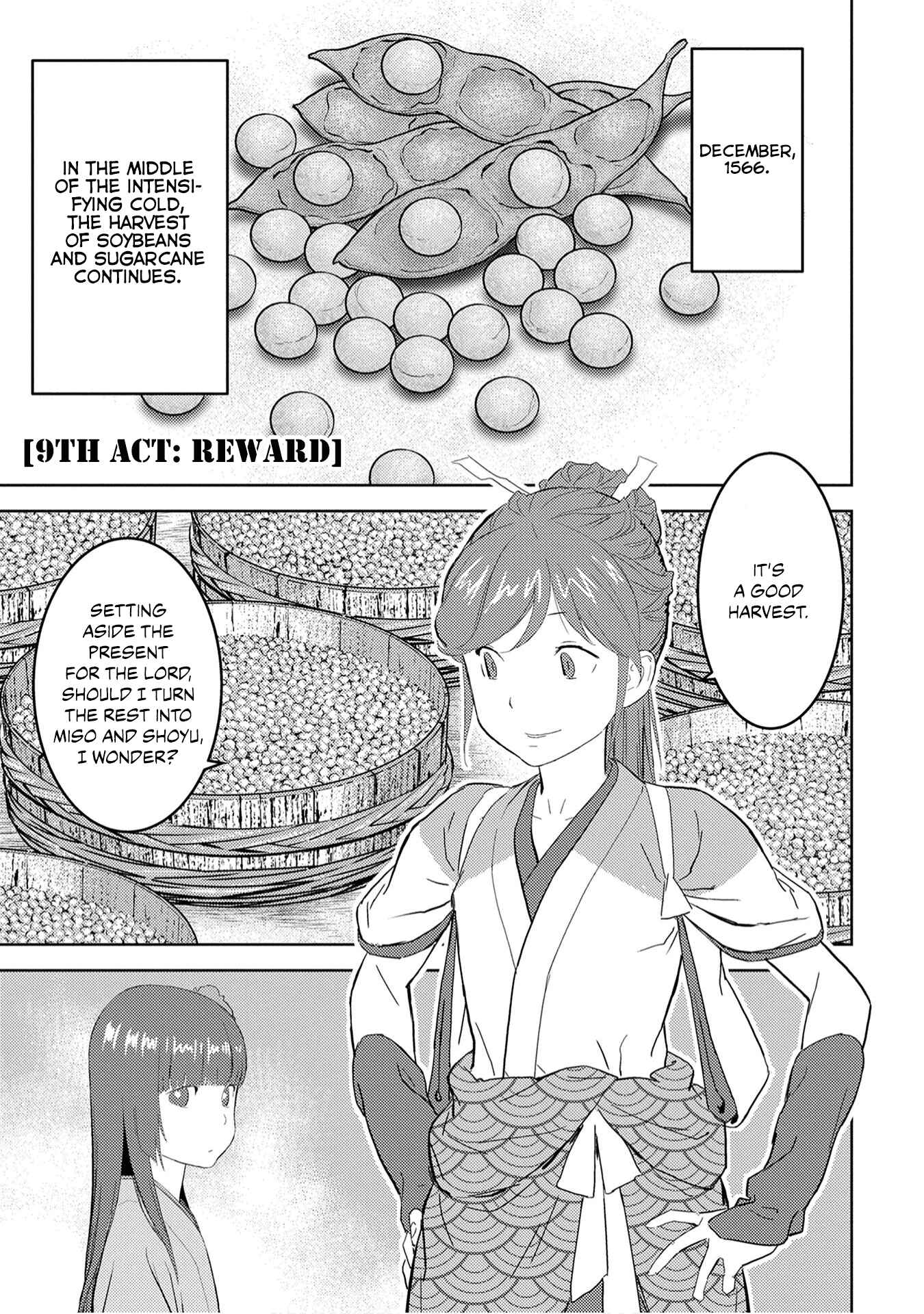 Sengoku Komachi Kuroutan Chapter 9 - Page 2