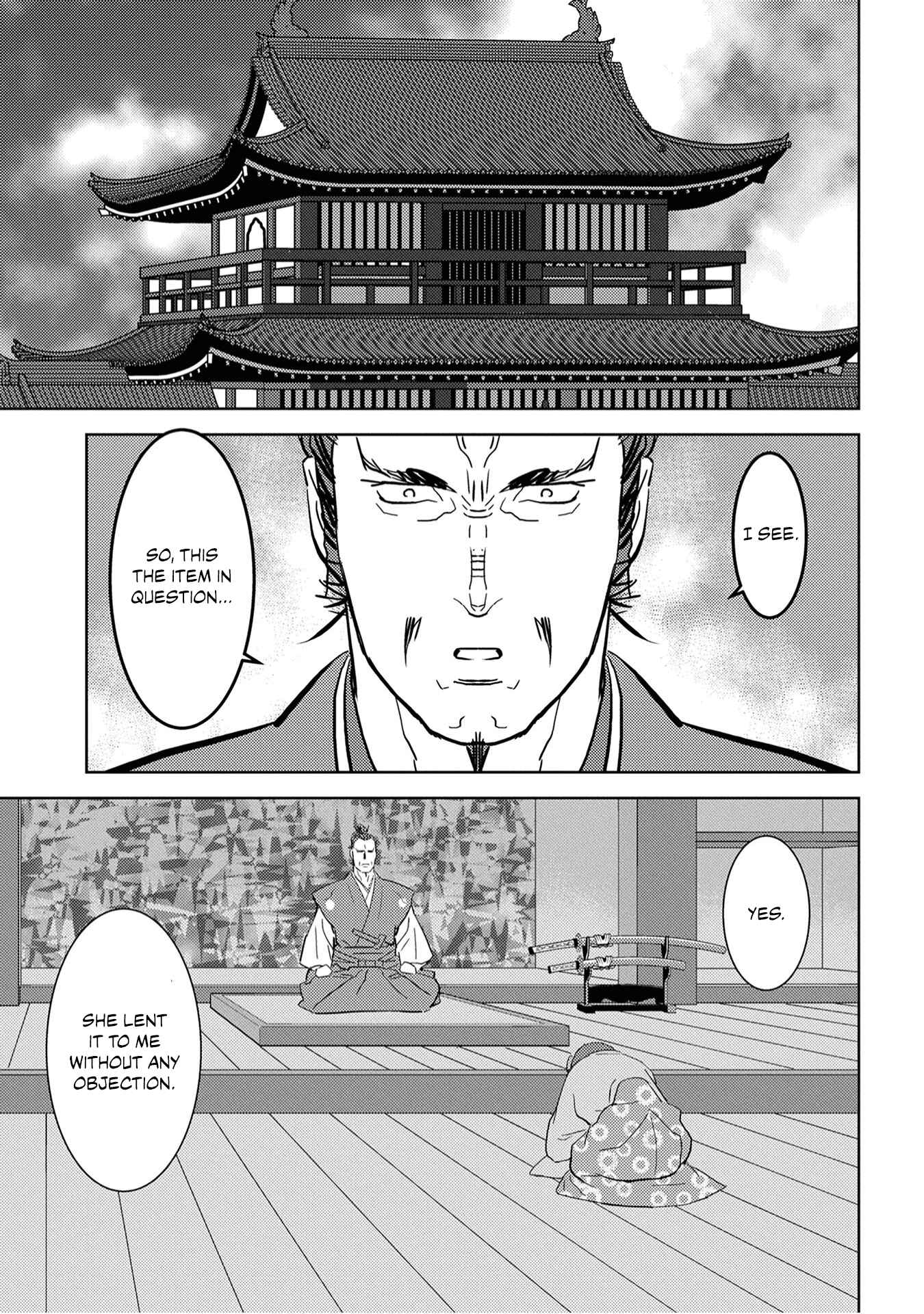 Sengoku Komachi Kuroutan Chapter 9 - Page 36