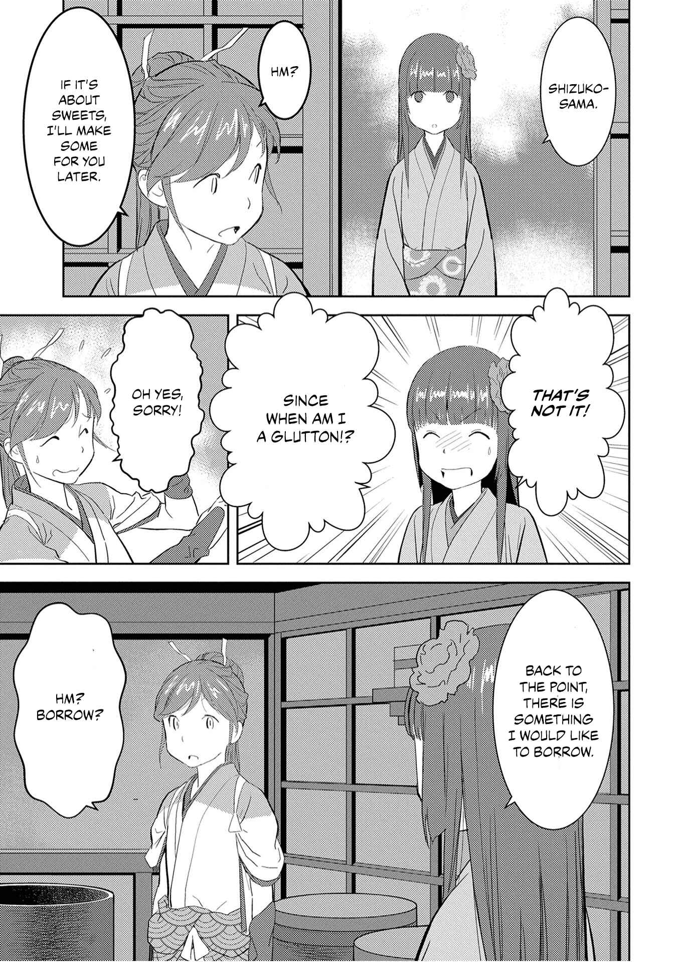 Sengoku Komachi Kuroutan Chapter 9 - Page 8