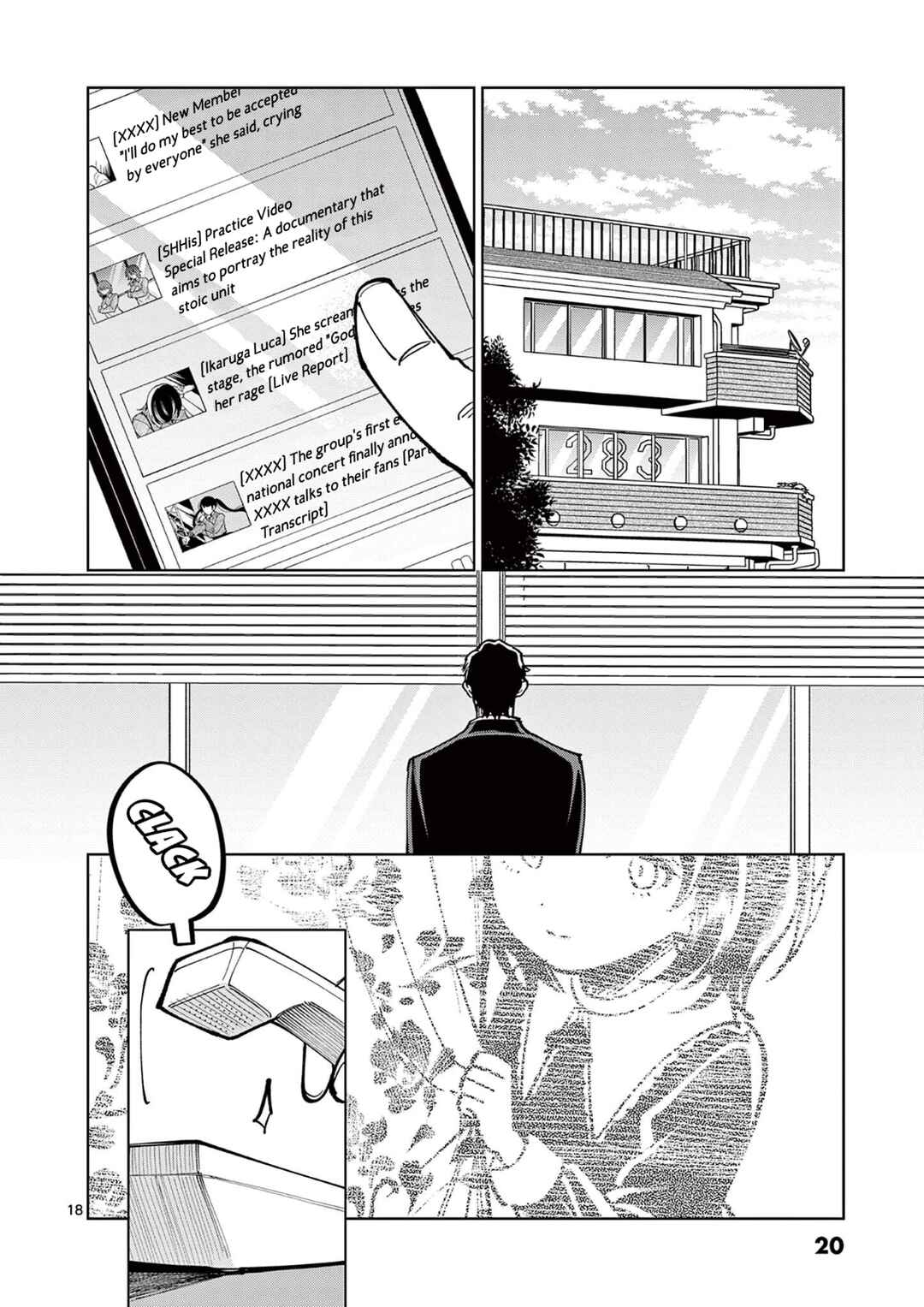 THE iDOLM@STER: Shiny Colors - Hazuki's Shinography Chapter 12 - Page 20
