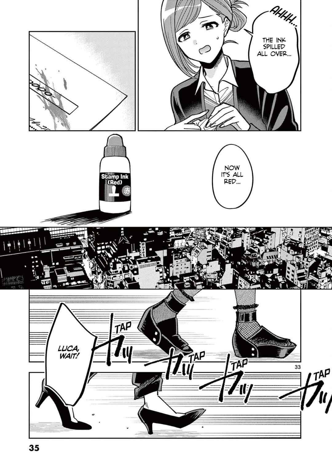 THE iDOLM@STER: Shiny Colors - Hazuki's Shinography Chapter 12 - Page 35