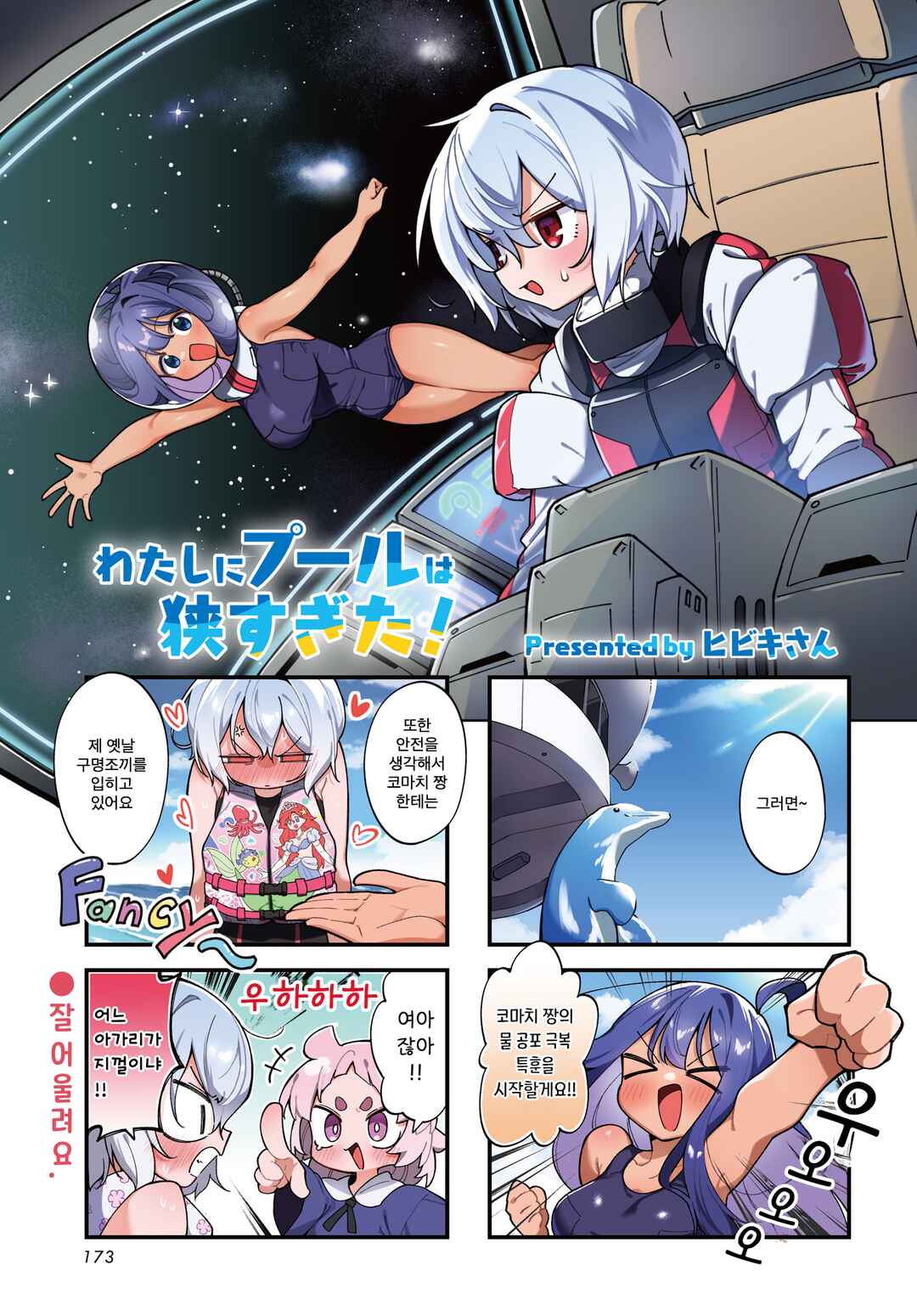 Watashi ni Pool ha Semai Sugita! Chapter 8 - Page 1