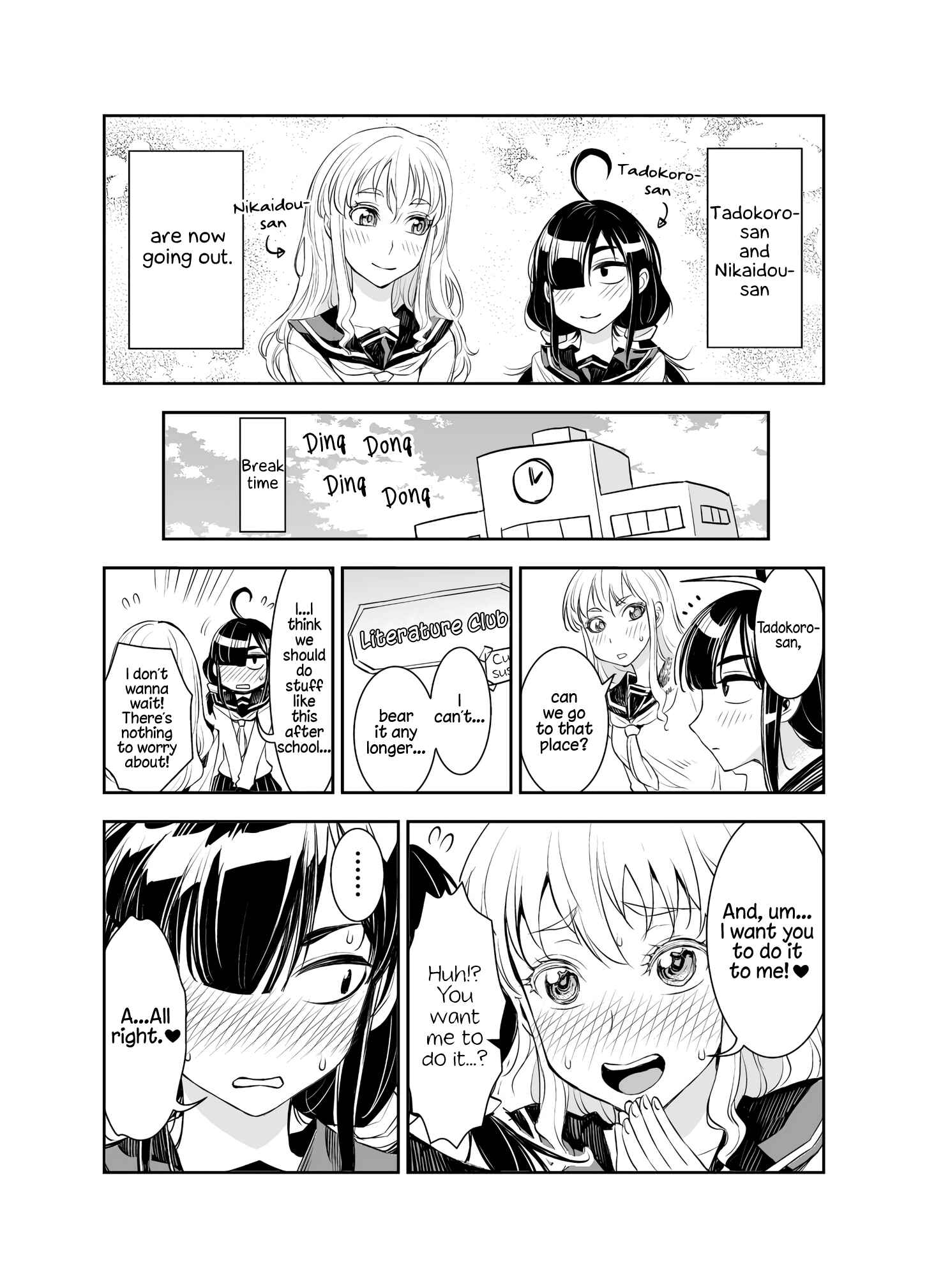 Tadokoro-san (Web Comic) Chapter 15 - Page 1