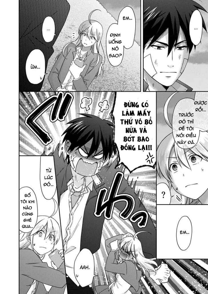 Nyotaika Yankee Gakuen ☆ Ore no Hajimete, Nerawaretemasu. Chapter 52.2 - Page 8