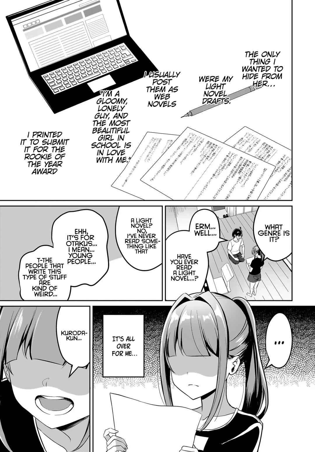 Maigo no Onnanoko wo Ie made Todoketara, Genkan kara Detekita no wa Gakunen Ichi no Bishoujo deshita Chapter 4 - Page 3