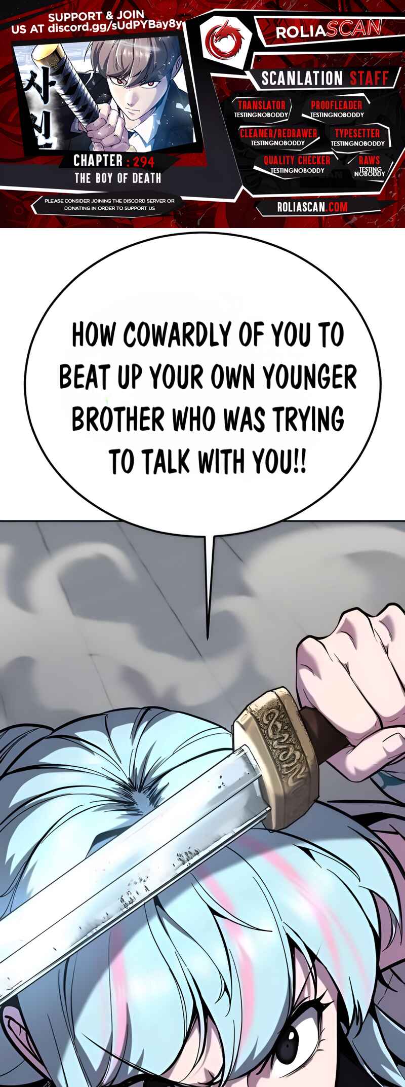 The Boy of Death Chapter 294 - Page 1