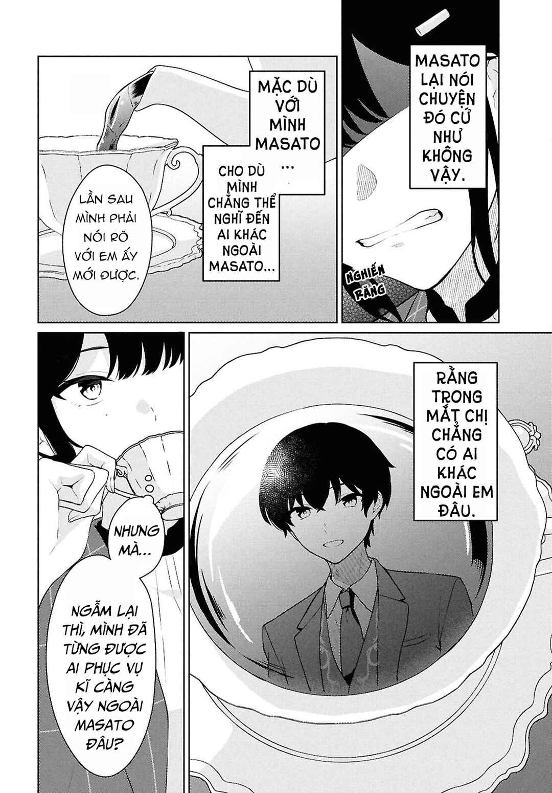 Danjo-hi 1:5 no Sekai demo Futsuu ni Ikirareru to Omotta? ~Gekiomoi Kanjou na Kanojo-tachi ga Mujikaku Danshi ni Honrou Saretara~ Chapter 14 - Page 6