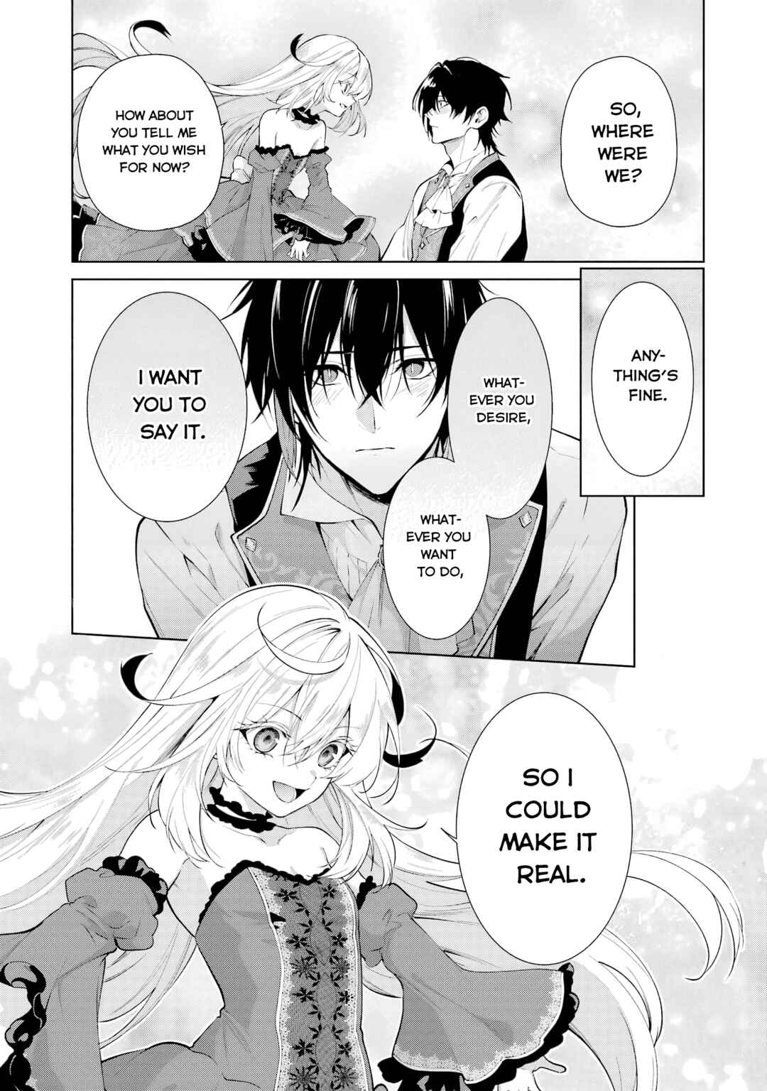 Belle Poupée no Supadari Kon'yaku: "Konomi ja Nai" to Iwareta Ningyou Hime, Gaman wo Yametara Ouji ga Deredere ni Natta. Jitsu ni Aii! Chapter 1 - Page 136