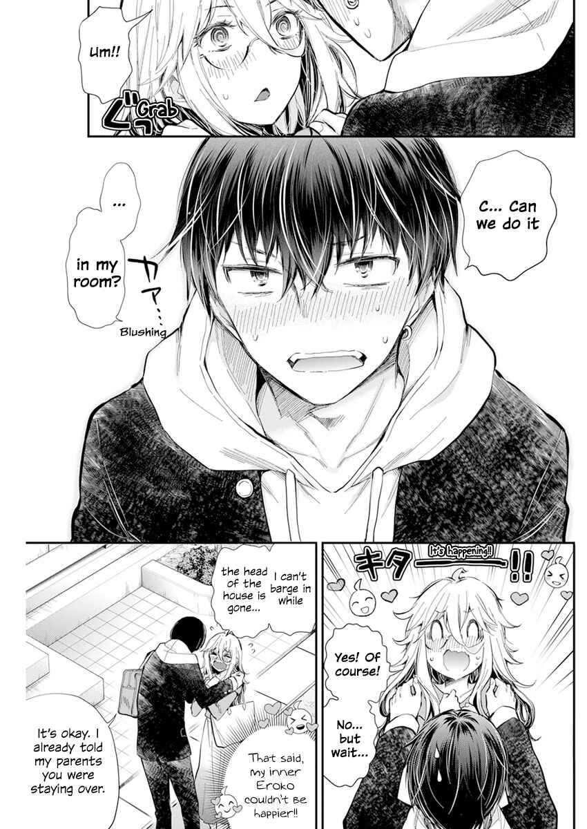 Shingeki no Eroko-san: Hen na Oneesan wa Danshi Kousei to Nakayoku Naritai Chapter 32 - Page 5