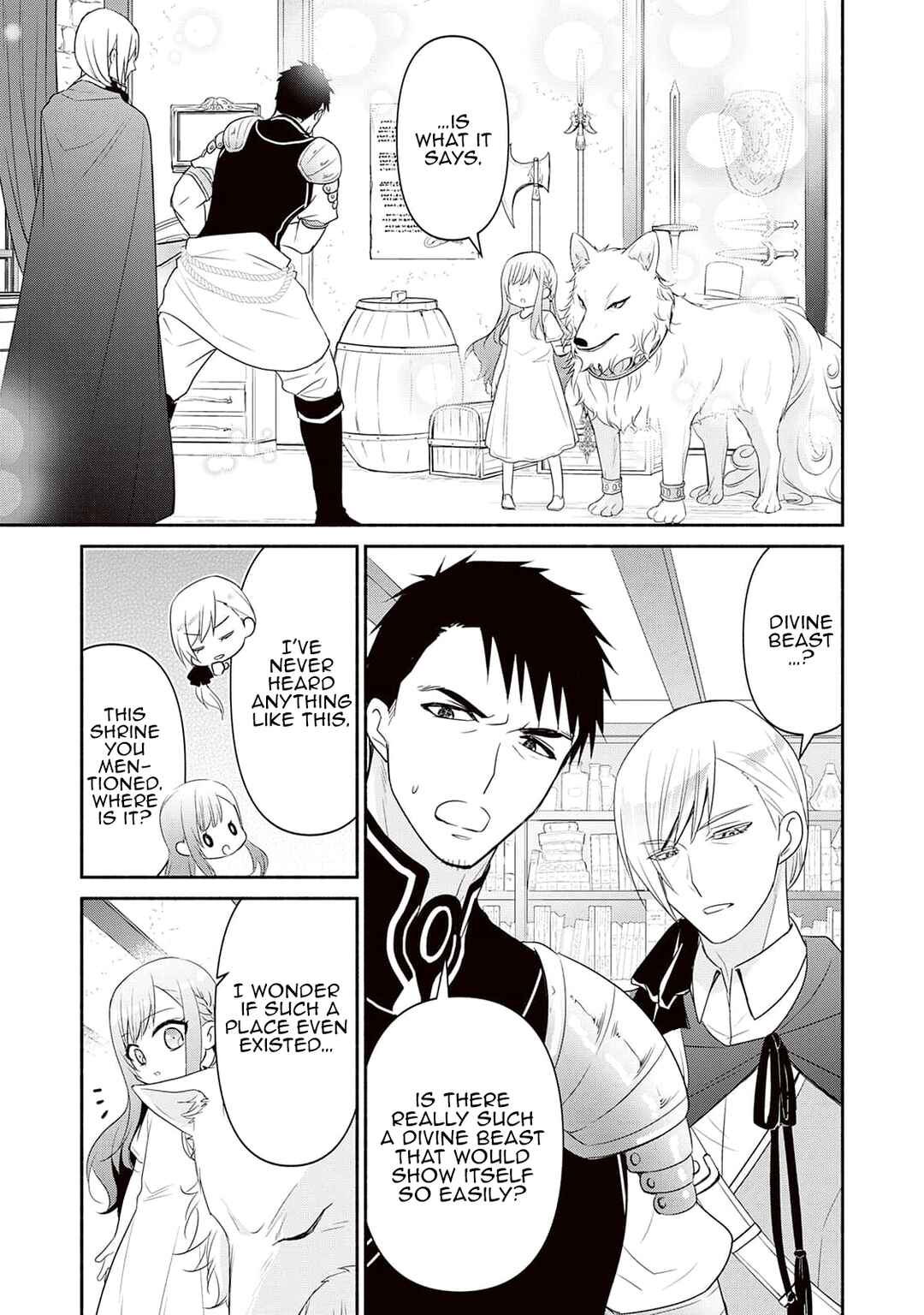 Tensei Youjo.: Shinjuu to Ouji to, Saikyou no Oji-san Youhei-dan no Naka de Ikiru Chapter 1 - Page 18