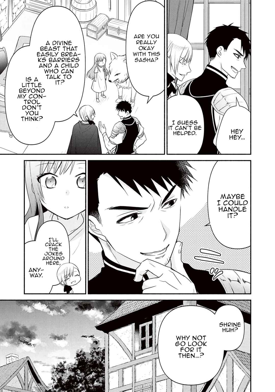 Tensei Youjo.: Shinjuu to Ouji to, Saikyou no Oji-san Youhei-dan no Naka de Ikiru Chapter 1 - Page 20