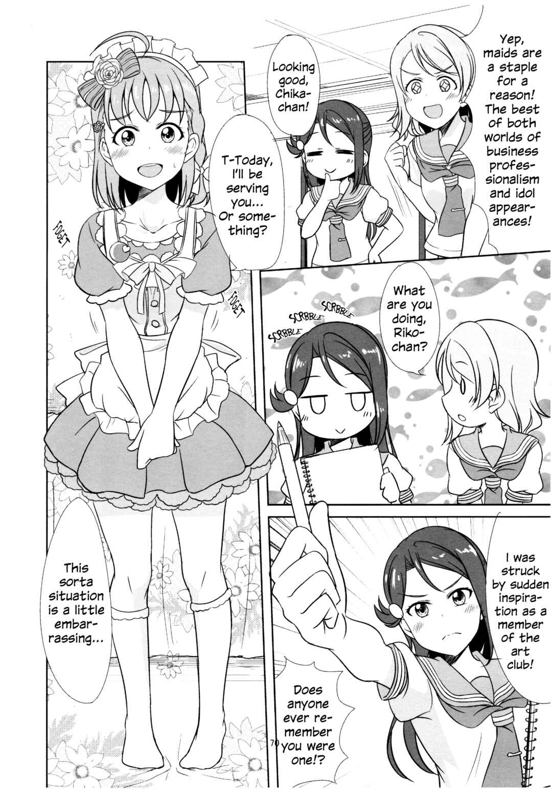Love Live! Sunshine!! - Sunshine Fanbook Digest (Doujinshi) Chapter 4 - Page 14