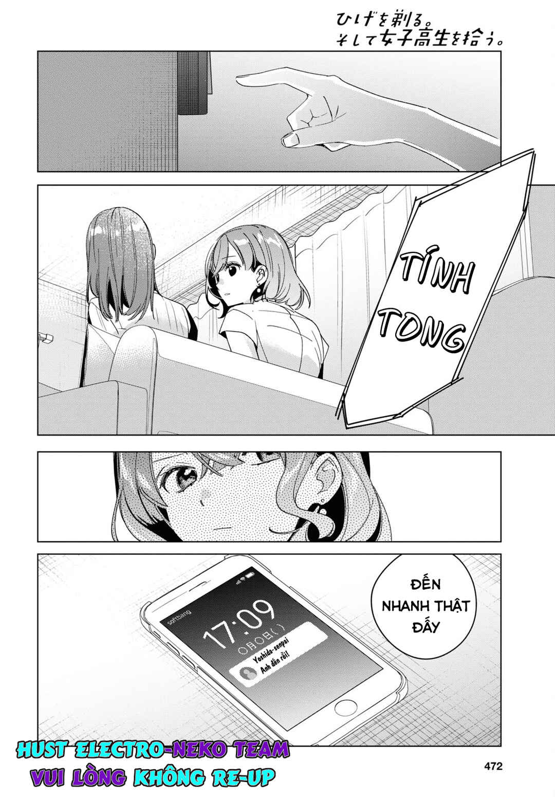 Hige o Soru. Soshite Joshikousei o Hirou. Chapter 38 - Page 37