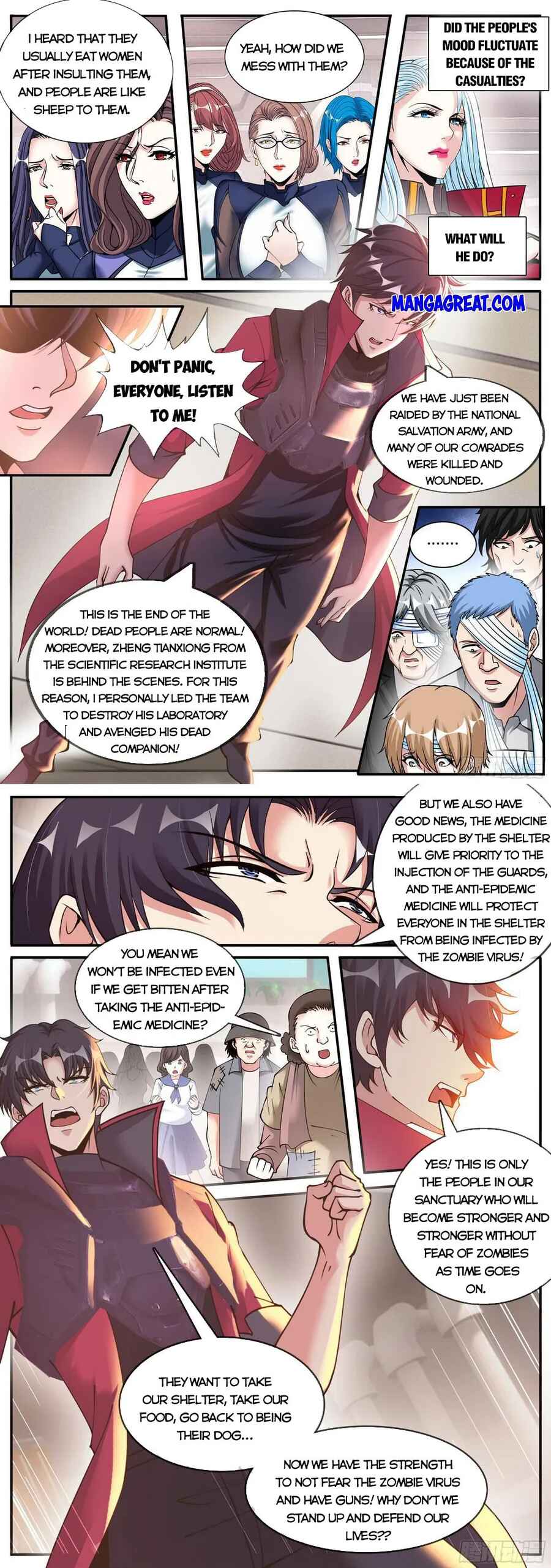 Xìtǒng Sòng Wǒ Bìnànsuǒ Chapter 184 - Page 3