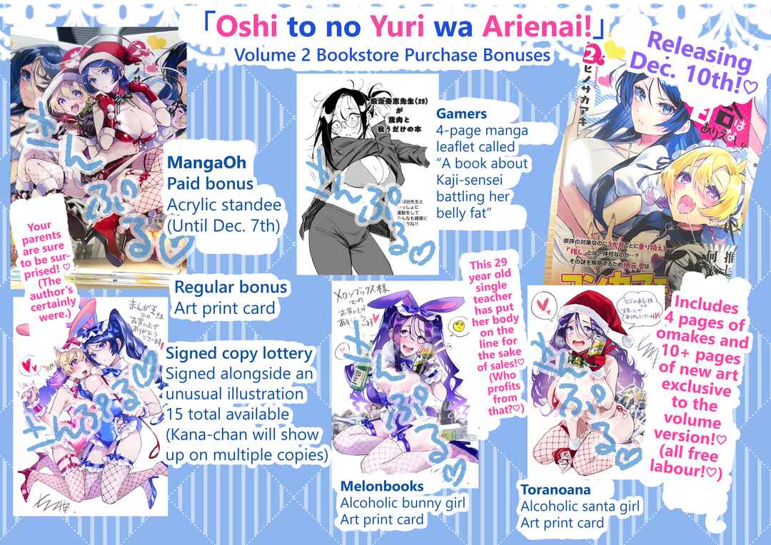 Oshi to no Yuri wa Arienai! Chapter 8.1 - Page 1