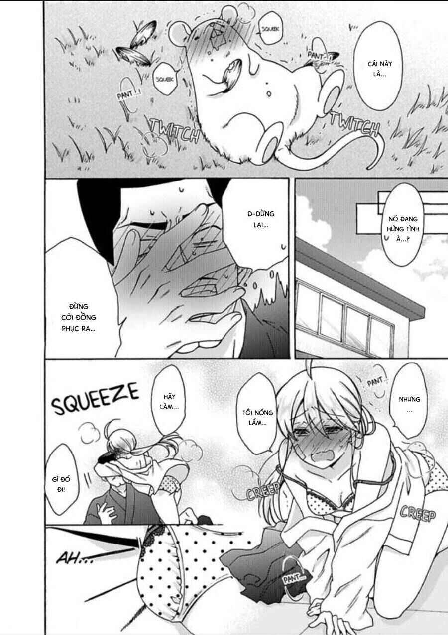 Nyotaika Yankee Gakuen ☆ Ore no Hajimete, Nerawaretemasu. Chapter 20 - Page 14