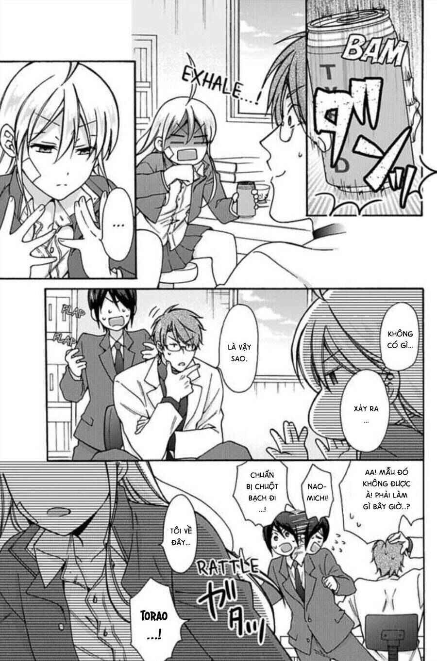 Nyotaika Yankee Gakuen ☆ Ore no Hajimete, Nerawaretemasu. Chapter 20 - Page 5