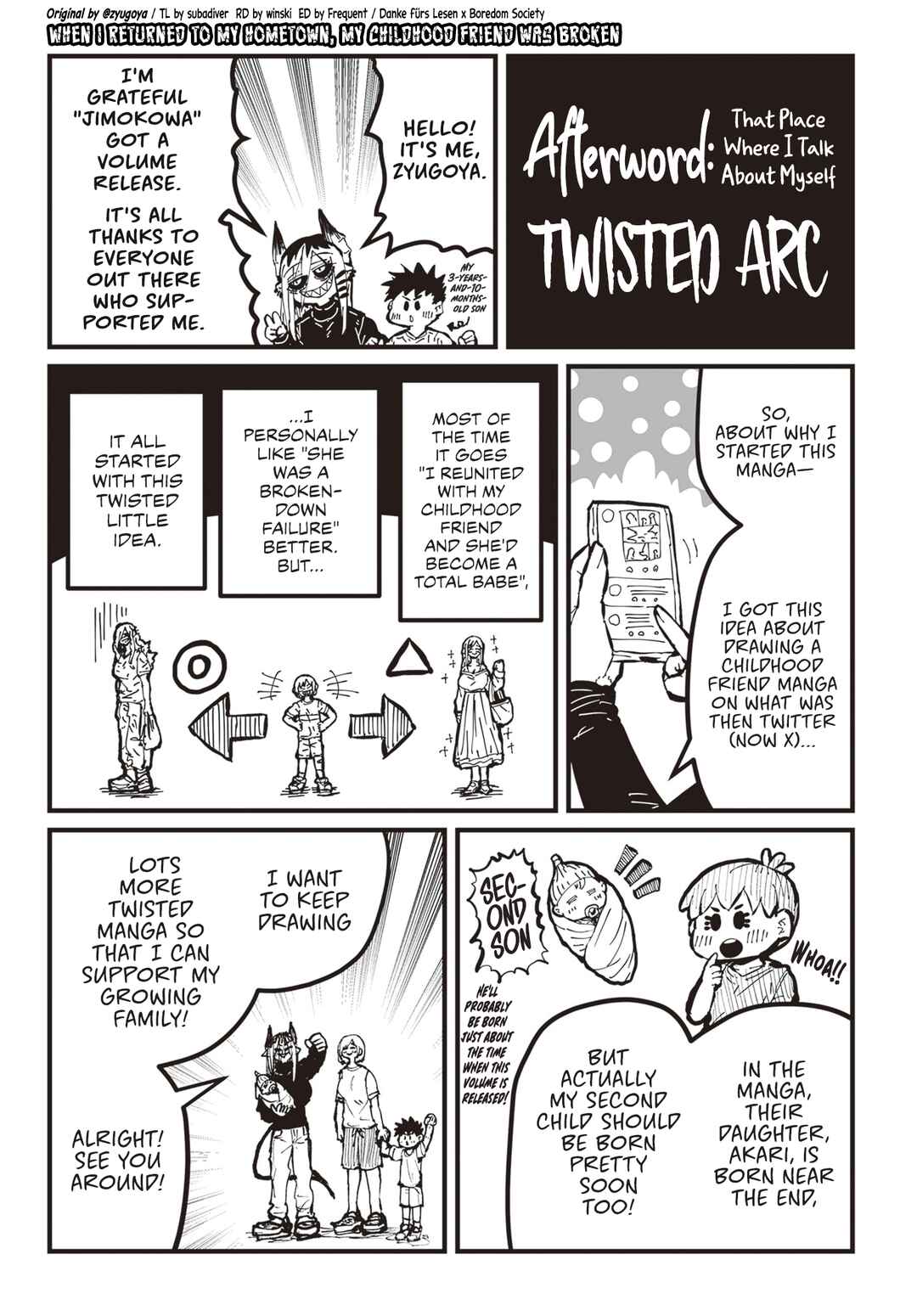 Jimoto ni Kaettekitara Osananajimi ga Kowareteta Chapter 50.11 - Page 1