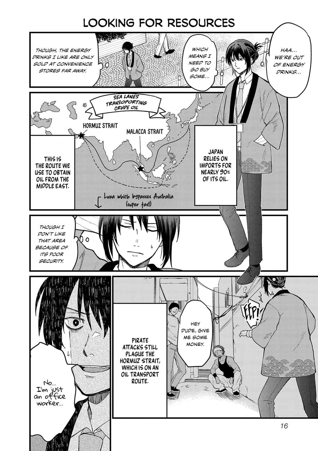 Chiseigaku Boys ~Koku ga Salaryman ni natte Hataraku Kaisha~ Chapter 1 - Page 12