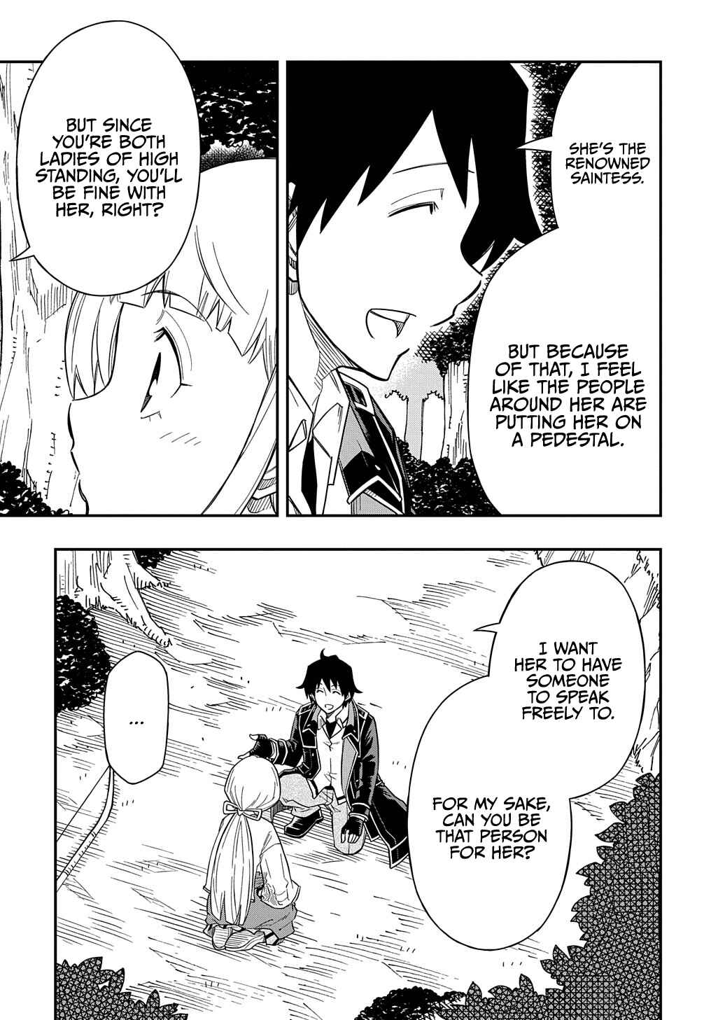Kiyoubinbou, Jou wo Tateru: Kaitaku Gakuen no Rettousei na no ni, Joukyuu-shoku no Skill to Mahou ga Subete Tsukaemasu Chapter 13 - Page 10