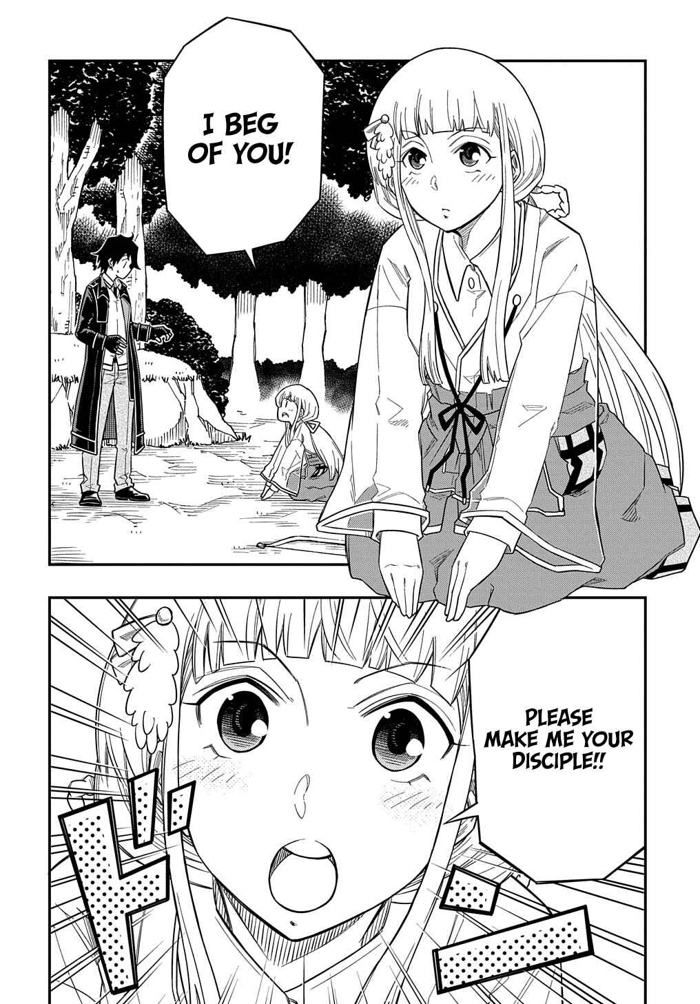 Kiyoubinbou, Jou wo Tateru: Kaitaku Gakuen no Rettousei na no ni, Joukyuu-shoku no Skill to Mahou ga Subete Tsukaemasu Chapter 13 - Page 3