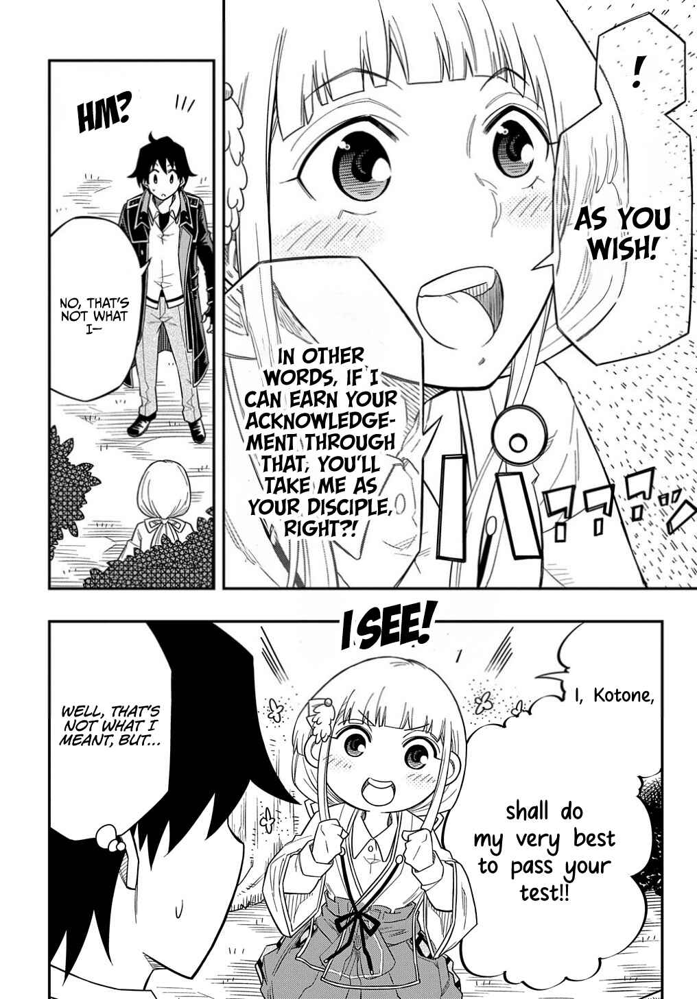 Kiyoubinbou, Jou wo Tateru: Kaitaku Gakuen no Rettousei na no ni, Joukyuu-shoku no Skill to Mahou ga Subete Tsukaemasu Chapter 13 - Page 7