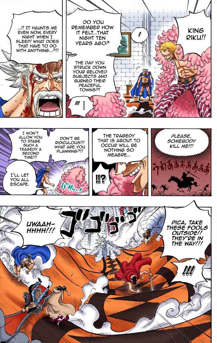 One Piece (Official Colored) Chapter 745 - Page 12