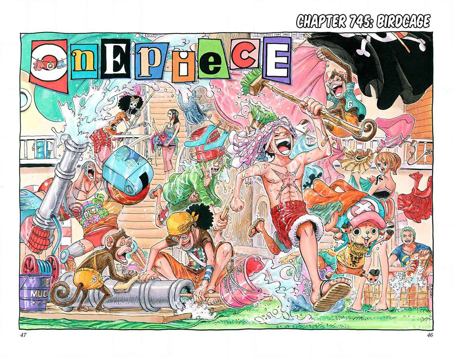One Piece (Official Colored) Chapter 745 - Page 2