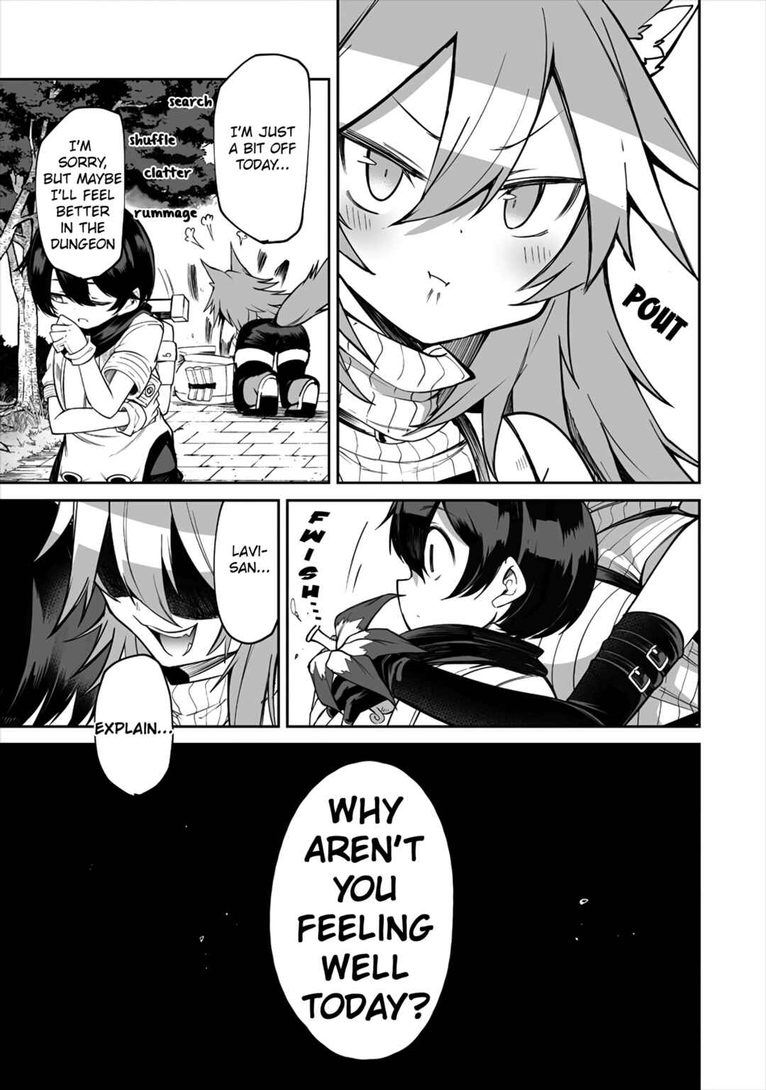 Shiboritoranaide, Onna Shounin-san!! Chapter 9.1 - Page 9
