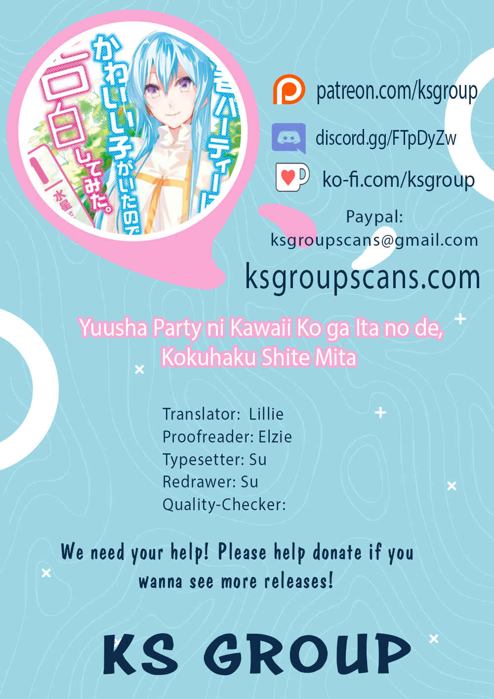 Yuusha Party ni Kawaii Ko ga Ita no de, Kokuhaku Shite Mita Chapter 9 - Page 1