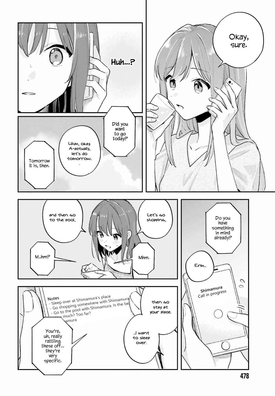 Adachi to Shimamura Chapter 29.1 - Page 8