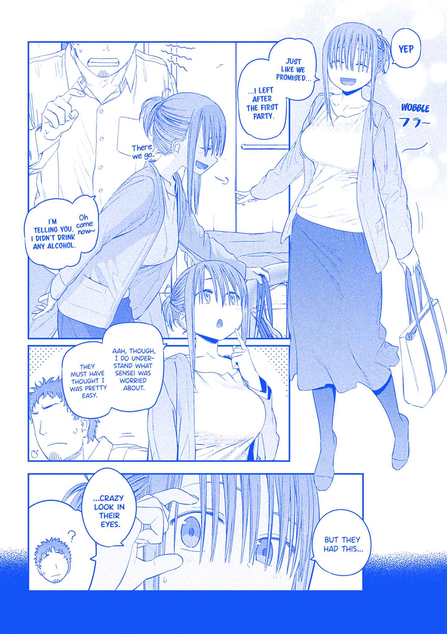 Getsuyoubi no Tawawa (Blue) (Fan Colored) Chapter 33 - Page 9