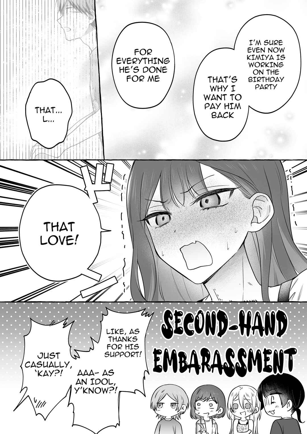Damedol to Sekai ni 1-nin dake no Fan Chapter 48 - Page 12