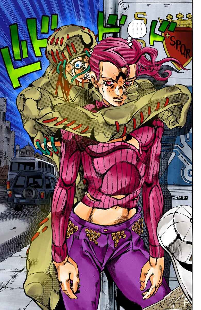 JoJo no Kimyou na Bouken: Part 5 - Ougon no Kaze Color-ban Chapter 128 - Page 10