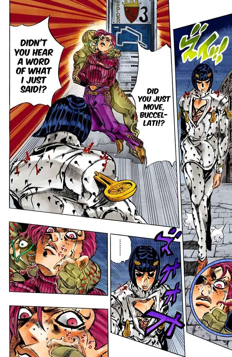 JoJo no Kimyou na Bouken: Part 5 - Ougon no Kaze Color-ban Chapter 128 - Page 11