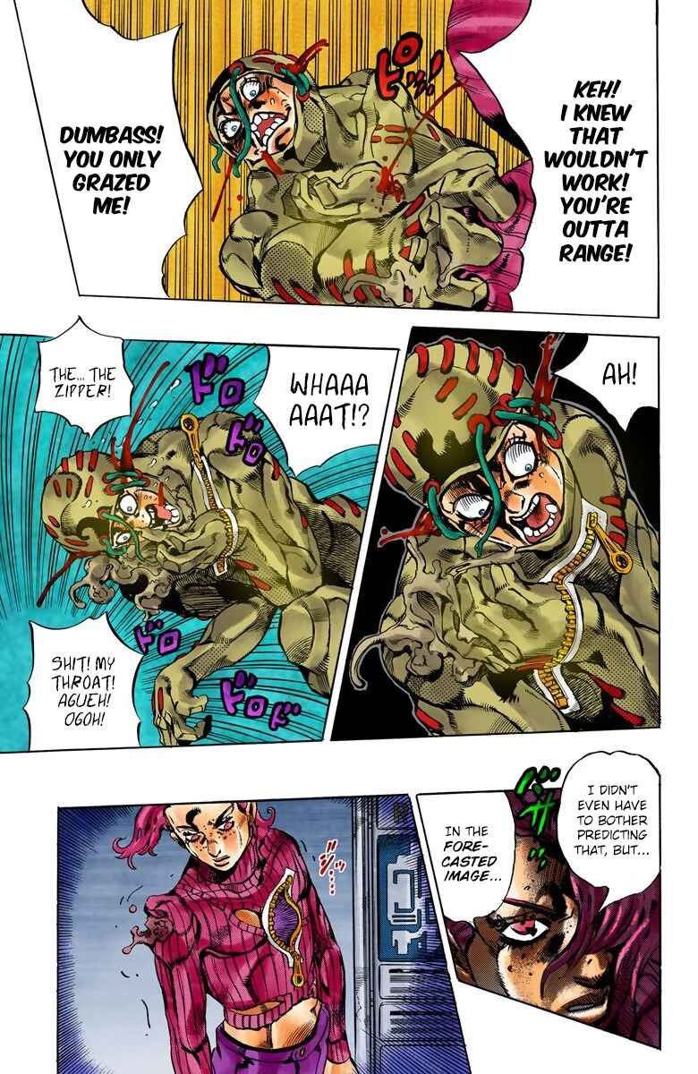 JoJo no Kimyou na Bouken: Part 5 - Ougon no Kaze Color-ban Chapter 128 - Page 14