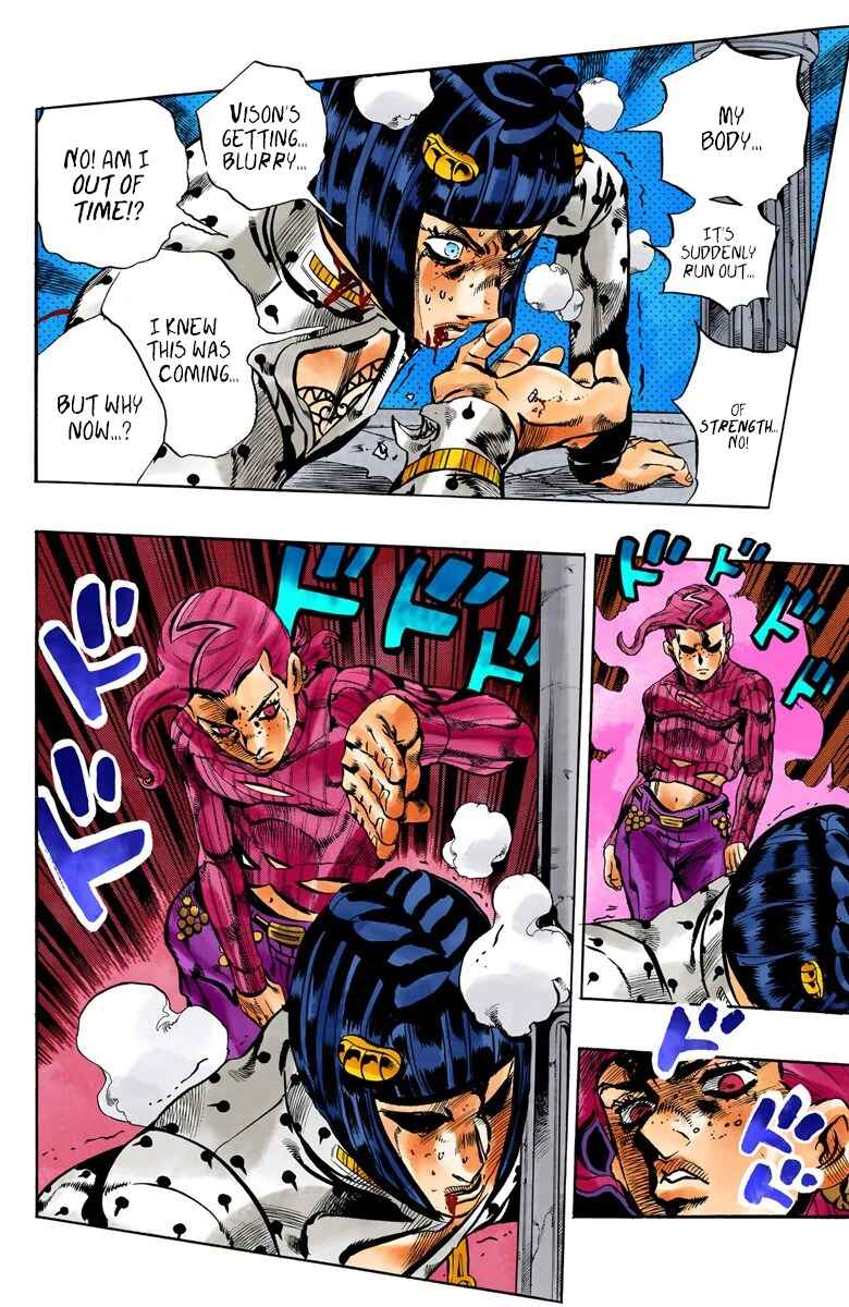 JoJo no Kimyou na Bouken: Part 5 - Ougon no Kaze Color-ban Chapter 128 - Page 17