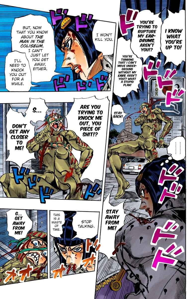 JoJo no Kimyou na Bouken: Part 5 - Ougon no Kaze Color-ban Chapter 128 - Page 6