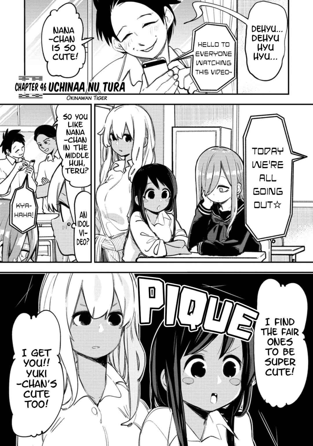 Okinawa de Suki ni Natta Ko ga Hougensugite Tsurasugiru Chapter 46 - Page 1