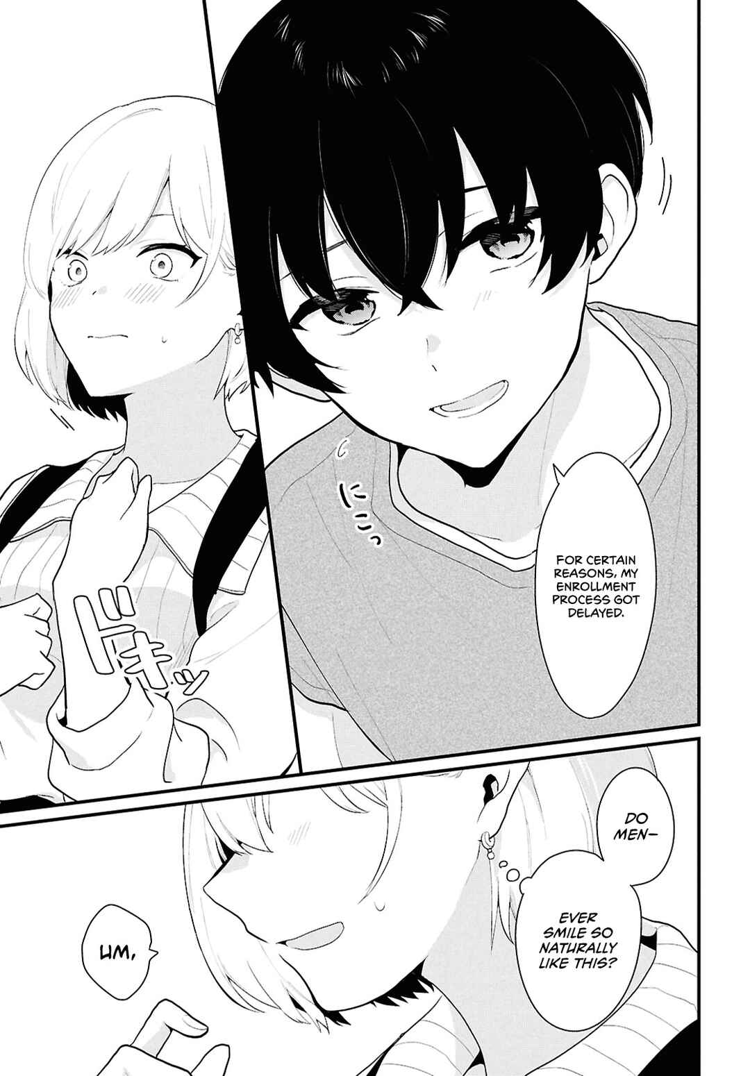Danjo-hi 1:5 no Sekai demo Futsuu ni Ikirareru to Omotta? ~Gekiomoi Kanjou na Kanojo-tachi ga Mujikaku Danshi ni Honrou Saretara~ Chapter 1 - Page 23