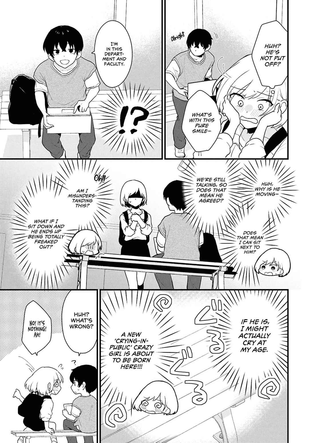 Danjo-hi 1:5 no Sekai demo Futsuu ni Ikirareru to Omotta? ~Gekiomoi Kanjou na Kanojo-tachi ga Mujikaku Danshi ni Honrou Saretara~ Chapter 1 - Page 25