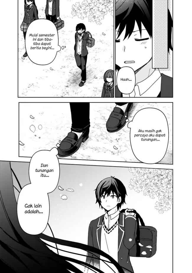Iinazuke ga Dekita to Omottara, Sono Iinazuke ga Gakkou de Yuumei na "Akuyaku Reijou" Dattan dakedo, Dou Sureba Ii? Chapter 1.1 - Page 8