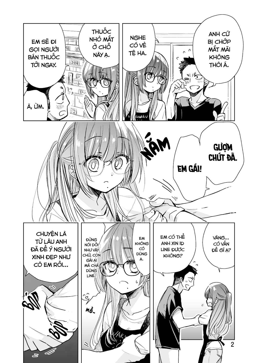 Drugstore Ten'in Sacchan no Nichijou Chapter 5 - Page 2