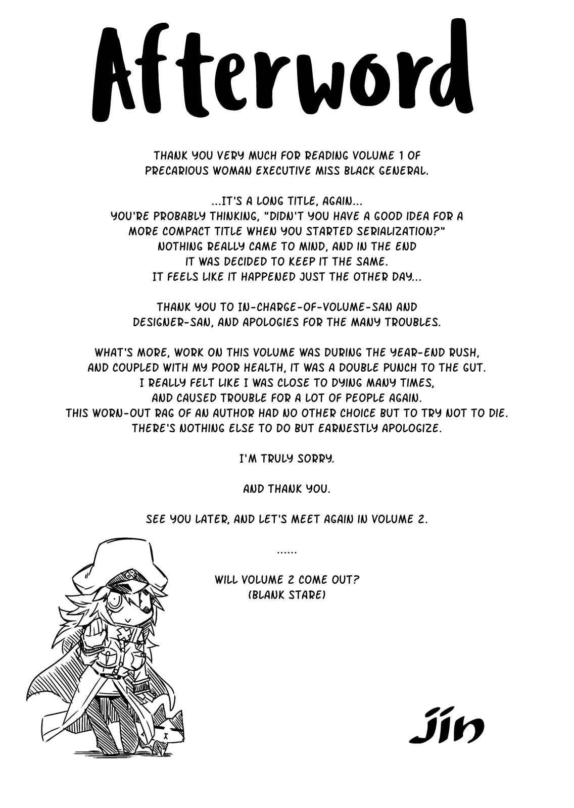 Zannen Onna Kanbu Black General-san Chapter 16 - Page 9