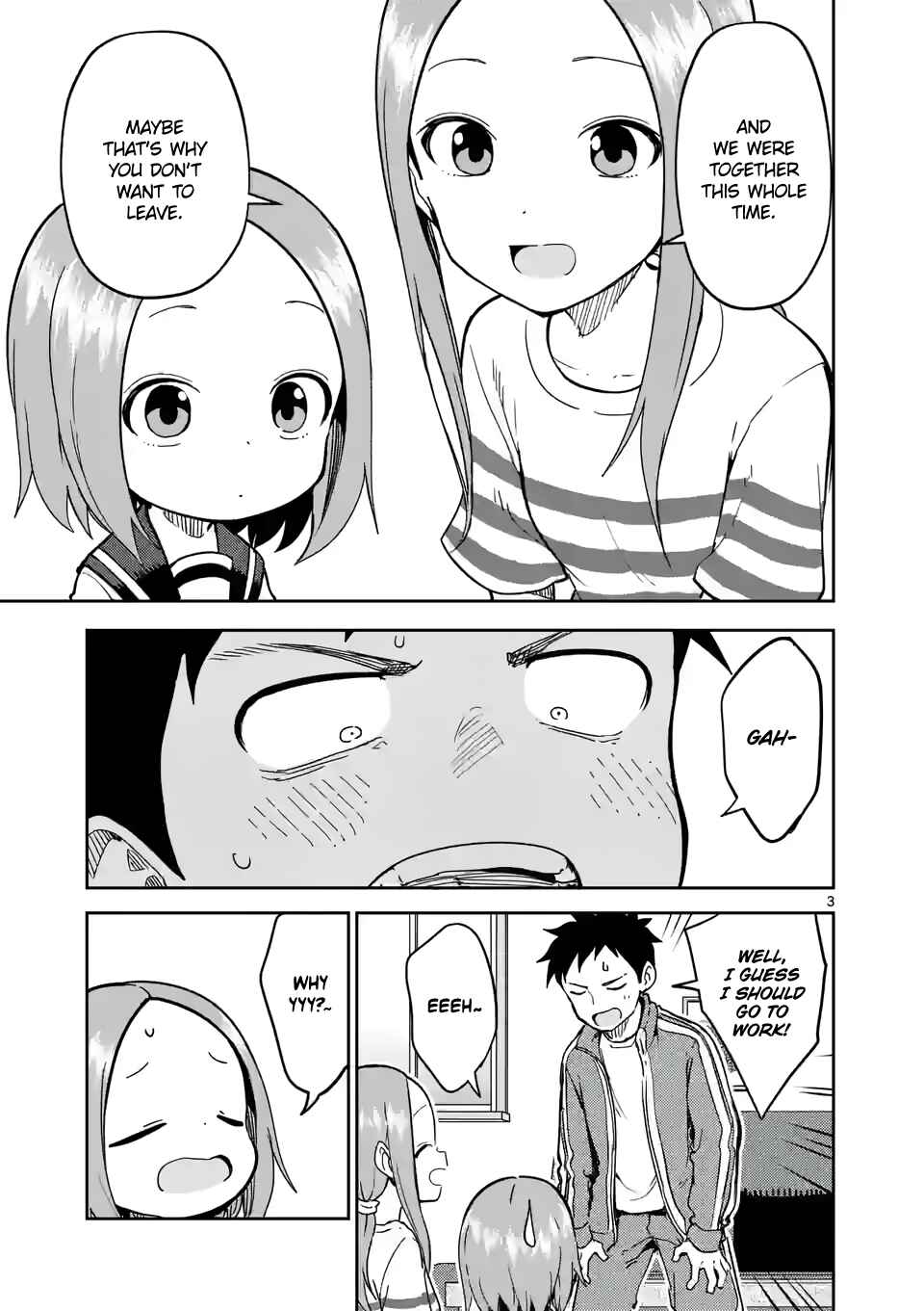 Karakai Jouzu no (Moto) Takagi-san Chapter 229 - Page 3